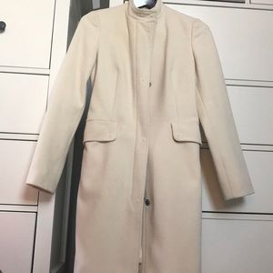Off white trench coat